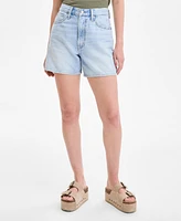 Levi's Women's Cotton Cinch-Waist Denim Shorts