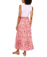 Vince Camuto Women's Tiered Smocked-Waist Maxi Skirt