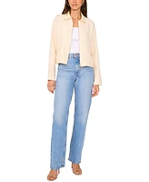 Vince Camuto Women's Point-Collar Zip-Front Jacket