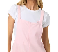 O'Neill Juniors' Summerlin Cotton and Linen Sleeveless Romper
