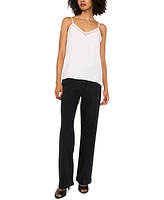 1.state Women's Spaghetti Strap Chiffon-Trim Camisole