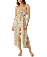 O'Neill Juniors' Keiko Cora Floral Cropped Jumpsuit
