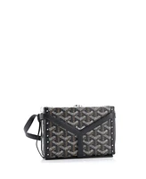 Pre-Owned Goyard Minaudiere Bag Coated Canvas