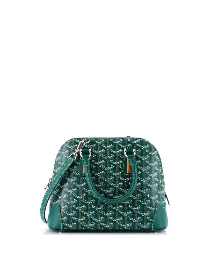 Pre-Owned Goyard Mini Vendome Bag Coated Canvas