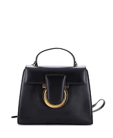 Pre-Owned Salvatore Ferragamo Medium Thalia Top Handle Flap Bag Leather