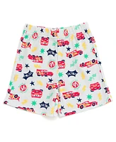 Cars Baby Boys Disney Mickey Mouse Waffle knit T-Shirt Shorts Outfit Set