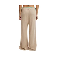 Cotton On Women's Lightweight Wide Leg Beach Pant