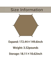 Naturehike Cloud Boundar Ground Sheet — Tent Accessory for Camping Sun Shelter
