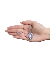 Nightmare Before Christmas Jewelry Set - Jack & Sally Necklace and Earrings