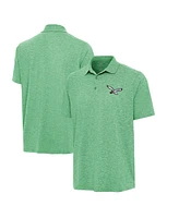 Antigua Men's Heather Kelly Green Philadelphia Eagles Par 3 Polo Shirt