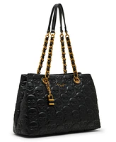 Betsey Johnson Skele-Tease Compartment Tote Bag