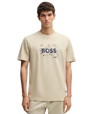 Boss by Hugo Men's Cotton-Jersey Regular-Fit T-Shirt