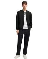 Boss by Hugo Men's Four-Way Stretch Softshell Bomber Jacket