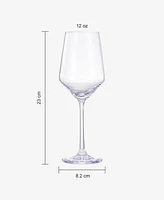 The Wine Savant Contemporary Glasses, Set of 2