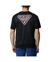 Columbia Men's Black Oregon State Beavers Terminal Tackle Badge Omni-Shade T-Shirt