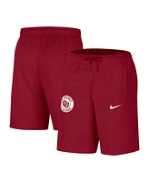 Nike Men's Crimson Oklahoma Sooners Logo Shorts