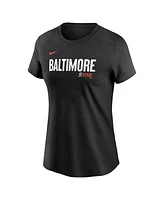 Nike Women's Adley Rutschman Black Baltimore Orioles City Connect Fuse Name Number T-Shirt