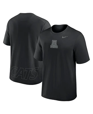 Nike Men's Black Arizona Wildcats Primary Statement Two-Hit Performance T-Shirt
