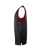 Nike Men's Red/Black Miami Heat Courtside Reversible Mesh Practice Jersey