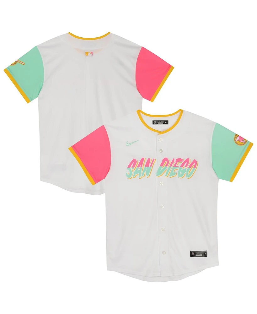 Nike Preschool White San Diego Padres City Connect Jersey