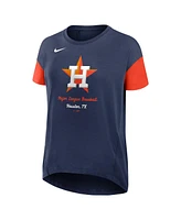 Nike Women's Navy Houston Astros Flowy Fashion T-Shirt
