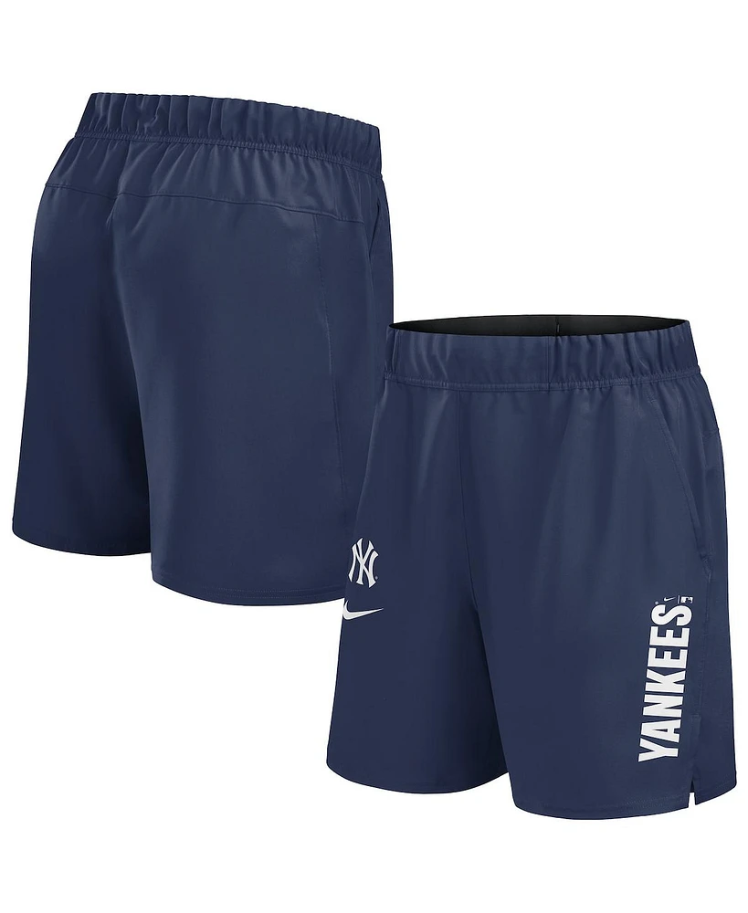 Nike Men's Navy New York Yankees Woven Victory Performance Shorts