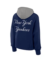 Fanatics Women's Navy New York Yankees Oversized Legacy Favorite Spectator Pullover Hoodie