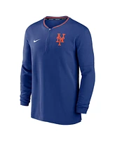 Nike Men's Royal New York Mets Authentic Collection Performance Half-Zip Top