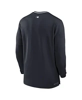 Nike Men's Navy New York Yankees Authentic Collection Performance Half-Zip Top