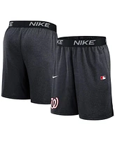 Nike Men's Navy Washington Nationals Authentic Collection Performance Knit Shorts
