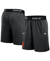 Nike Men's Black San Francisco Giants Authentic Collection Performance Knit Shorts