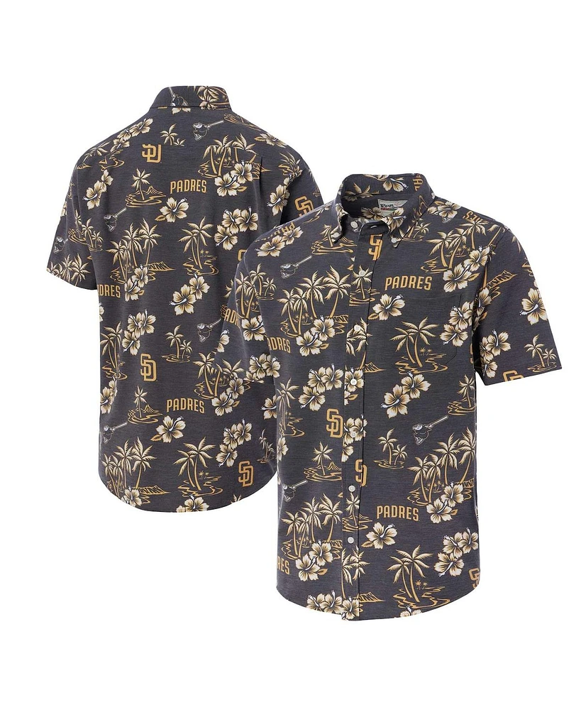 Reyn Spooner Men's Brown San Diego Padres Kekai Button-Down Shirt