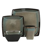 Gibson Tequesta 16 Pc. Dinnerware Set, Service for 4