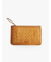 Able Nesmia Basketweave Clutch