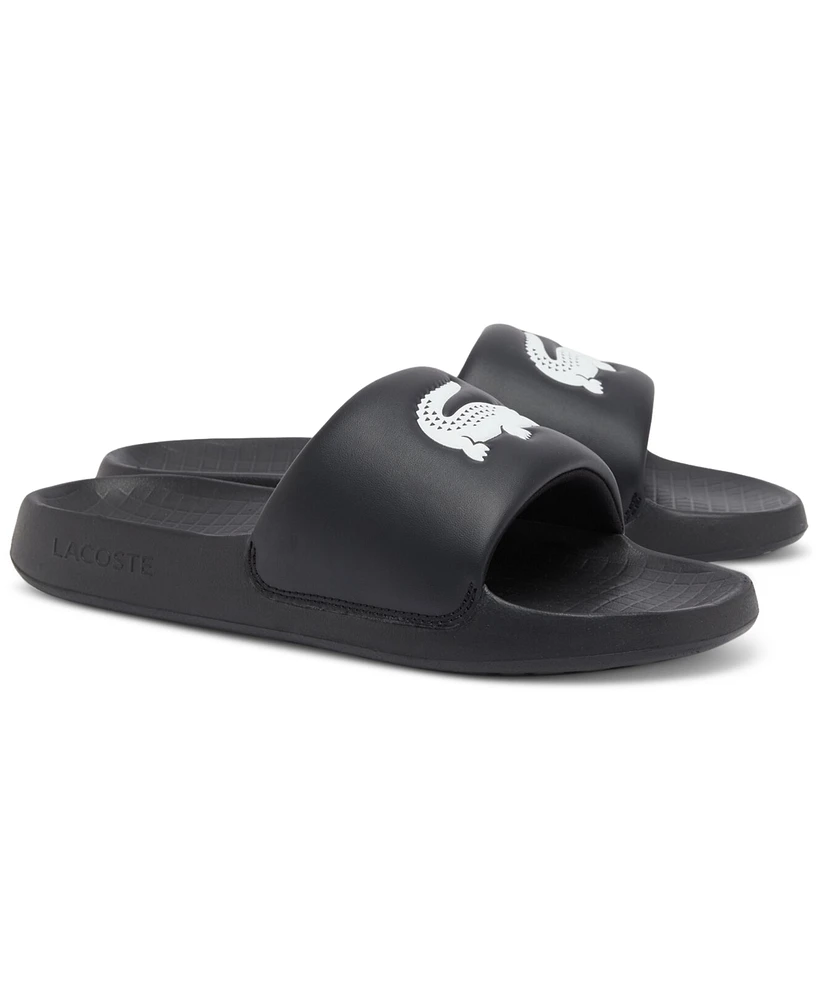Lacoste Men's Logo Serve Slides 1.0
