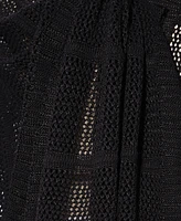 Lauren Ralph Open Knit Ruana