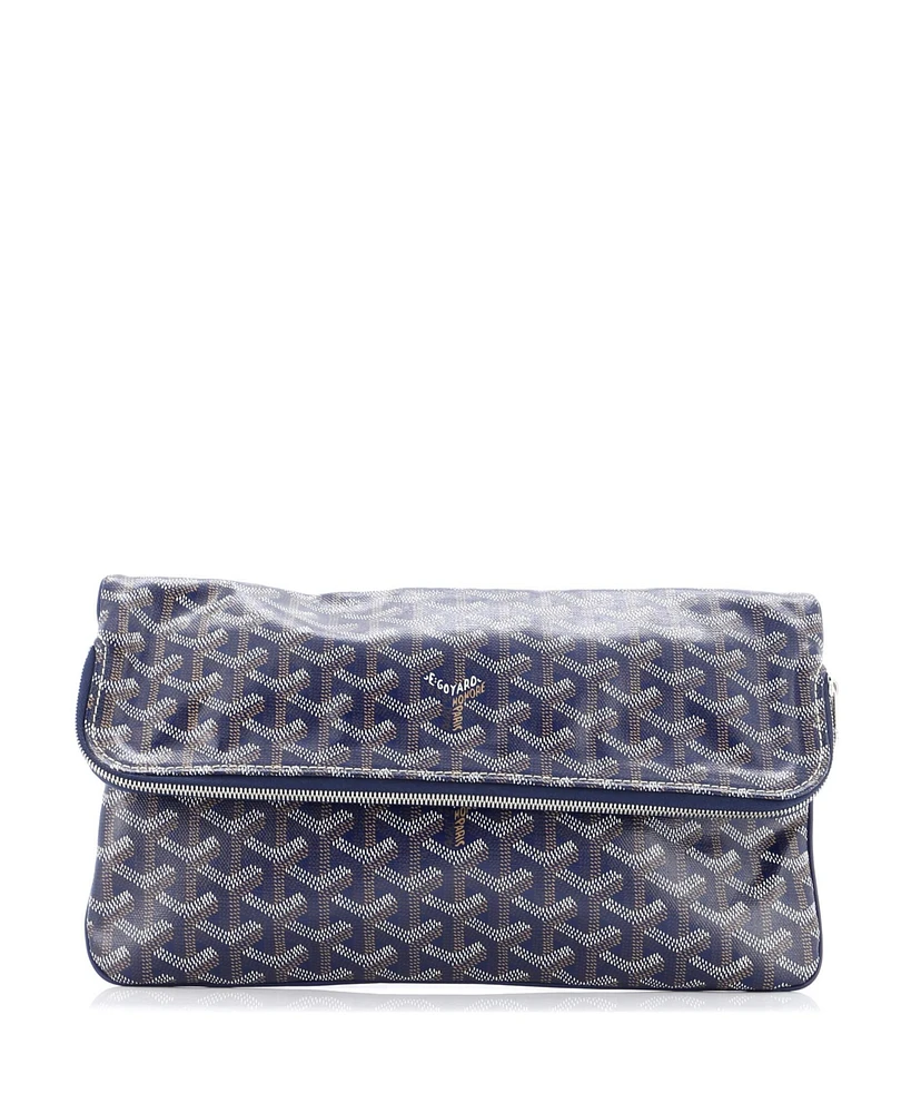 Pre-Owned Goyard Saint Marie Clutch Coated Canvas