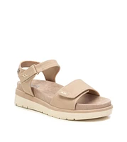 Women's Suede Flat Sandals By Xti