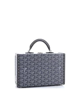 Pre-Owned Goyard Pm Grand Hotel Trunk Bag Coated Canvas