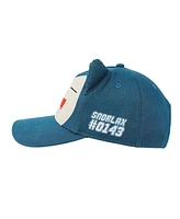 Pokemon Big Face Snorlax Adult Blue Traditional Adjustable Hat