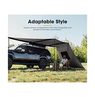 Mondave 270° Awning With Side Wall