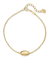 Devata Dome Chain Bracelet in 14K Gold, 6.5 in adj to 7.5 in, approx. 2.7 grams.