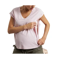 Ripe Maternity Marly Zip Nursing Tee