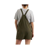 Ripe Maternity Terry Linen Playsuit