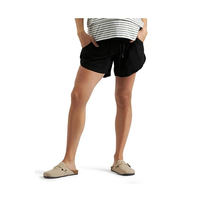 Ripe Maternity Byron Shirred Linen Short