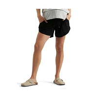 Ripe Maternity Byron Shirred Linen Short