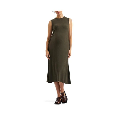 Ripe Maternity Carol Rib A-line Dress