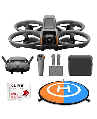 Dji Avata 2 Fly More Combo (Three Batteries) with 128GB MicroSD Card and Landing Pad bundle