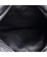 Pre-Owned Salvatore Ferragamo Small Viva Bow Flap Bag Sequin Embellished Leather