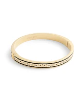 Coach Signature Faux Stone C Enamel Bangle Bracelet